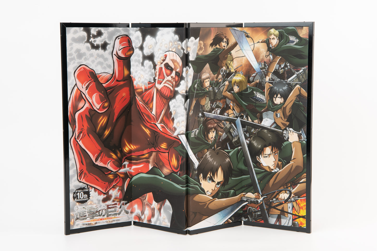 Attack on Titan folding screen