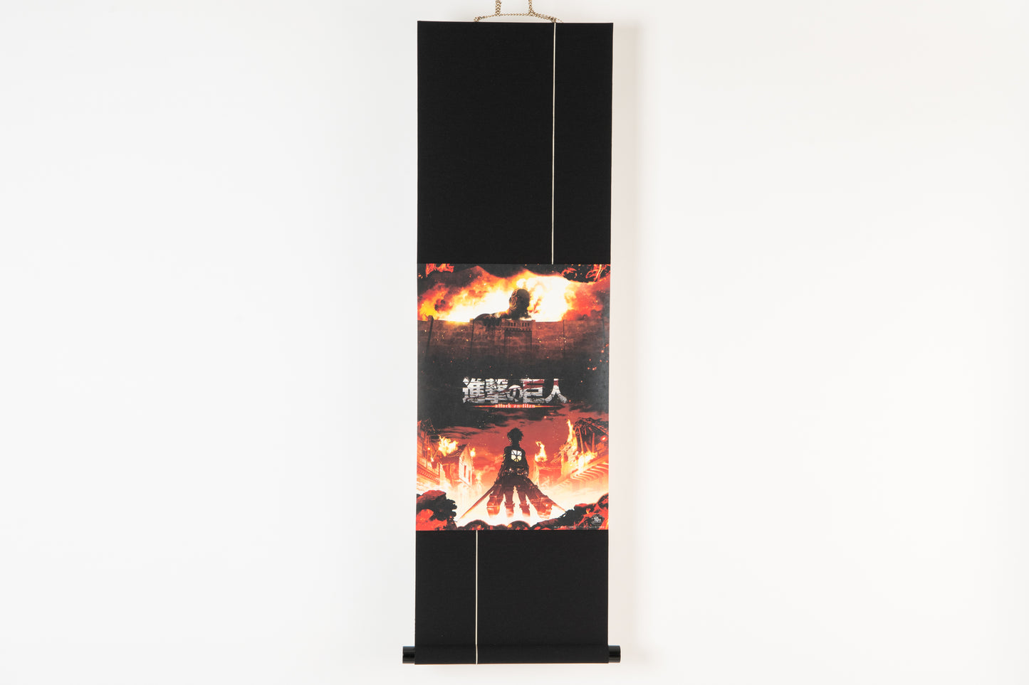 Attack on Titan hanging scroll confrontation