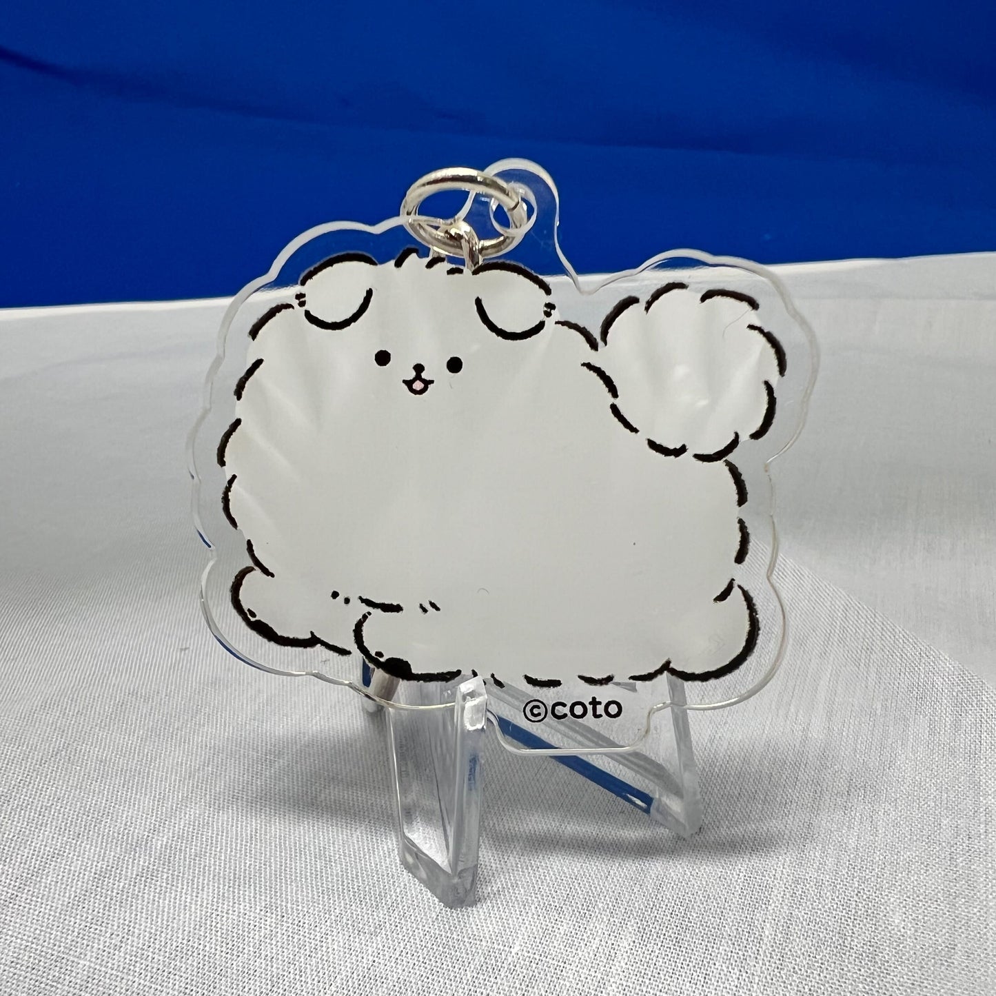 ゆるほわポメラニアン アクリルキーホルダー①