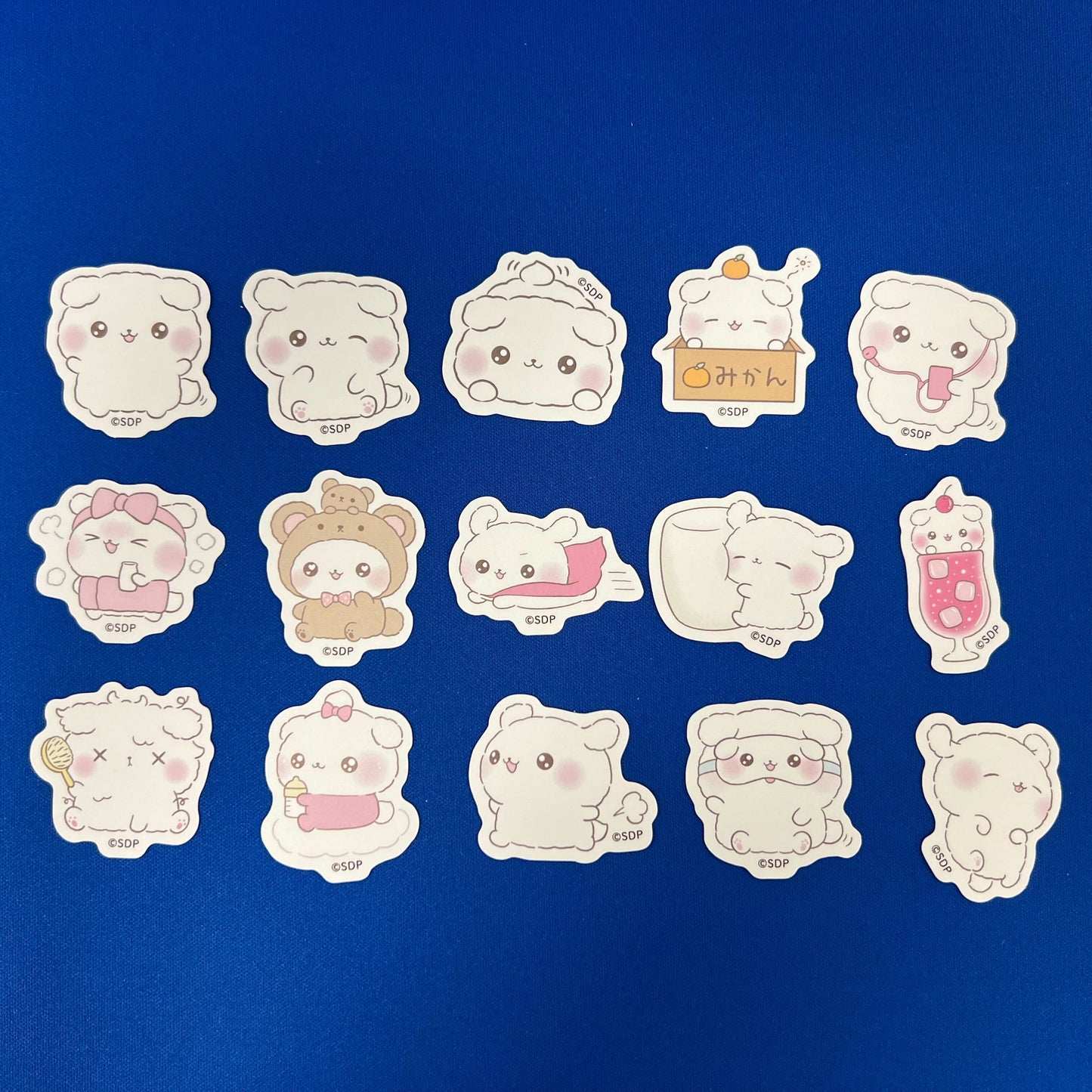 ふわりんましゅ フレークシール