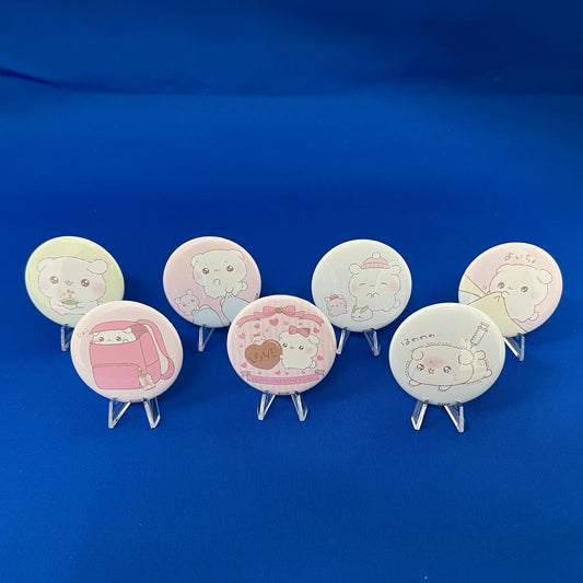 ふわりんましゅ　ランダム缶バッジ(全14種)